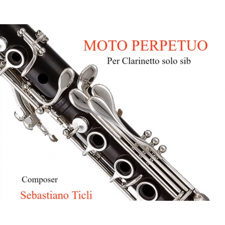 MOTO PERPETUO per Clarinetto solo in sib